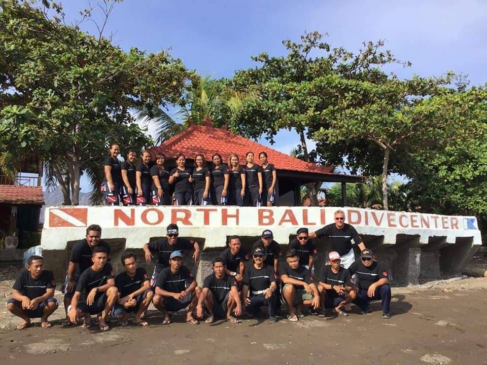 Mitarbeiter des North Bali Divecenter