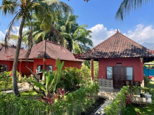 Strandbungalows direkt am Meer